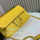 Replica Fendi yellow embossed cowhide baguette bag (3)_th.jpg